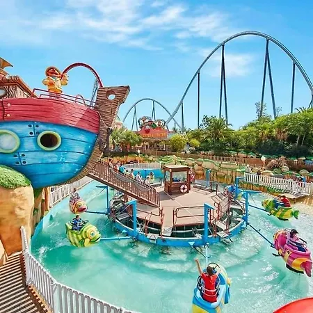 Lumineux Piscine 250m Centre Grande Terrasse Portaventura Апартаменты Камбрильс
